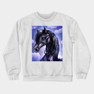 Friesian horse Crewneck Sweatshirt